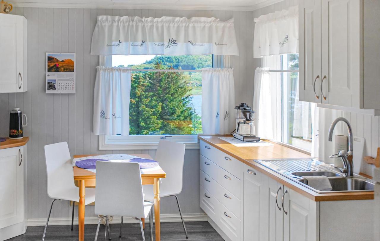 Nice Home In Leknes With House Sea View Bagian luar foto